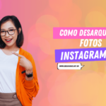 Mulher mostrando como desativar fotos instagram