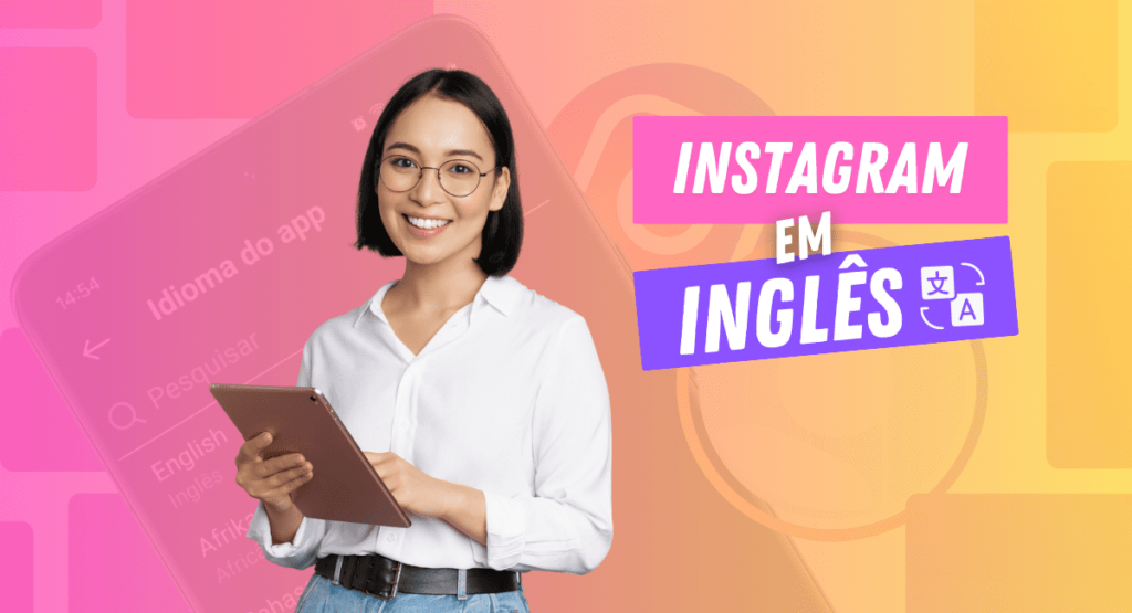 Instagram em inglês